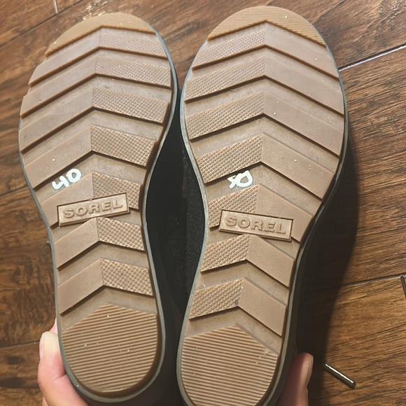 SOREL Evie II NW Lace Boot - Tobacco/Black size 7.5 - Picture 9 of 9